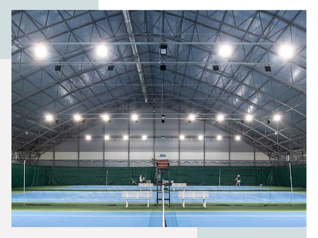 Строительство теннисных кортов в Альметьевск от 623 руб.