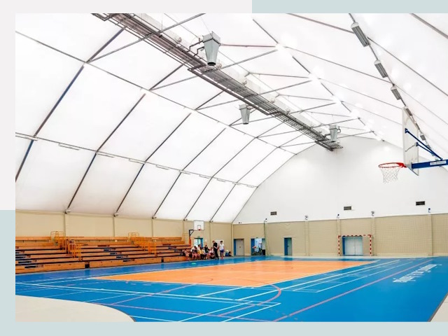 Строительство спортивных залов в Альметьевске