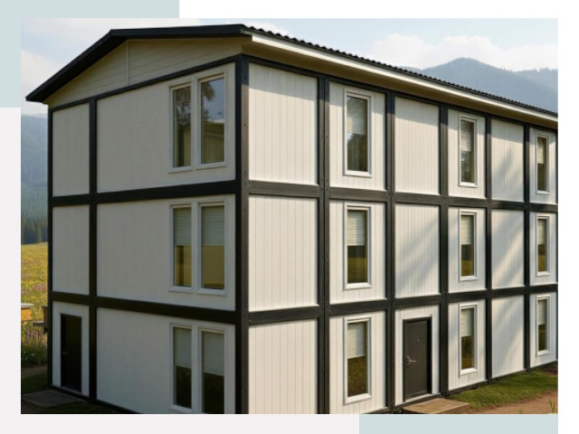 Модульные общежития в Альметьевске