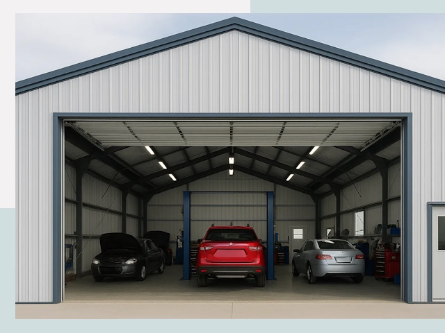 Ангары из сэндвич панелей от 623 руб. в Альметьевск