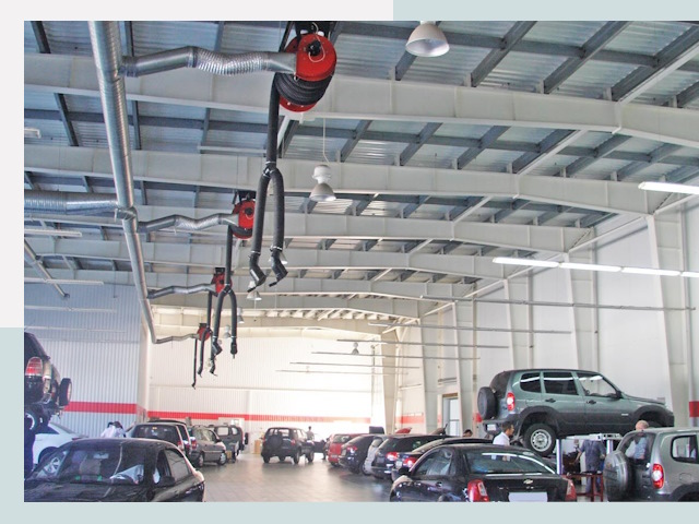 Строительство автосалонов из металлоконструкций от 623 руб.