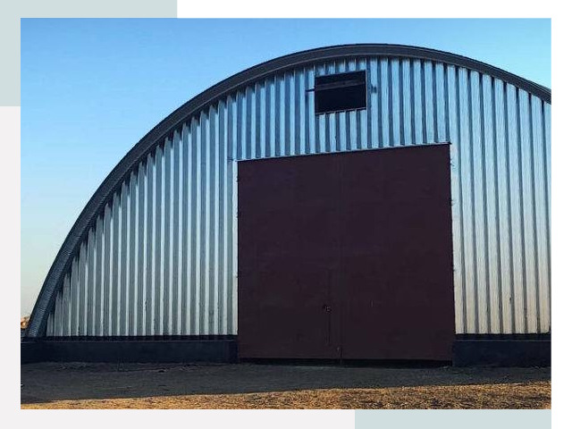 Бескаркасные ангары в Альметьевске
