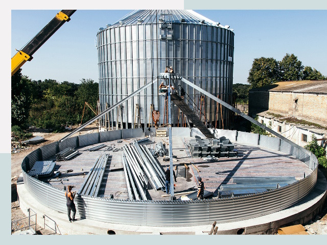Силосы для зерна в Альметьевск от 623 руб. - Надёжное хранение