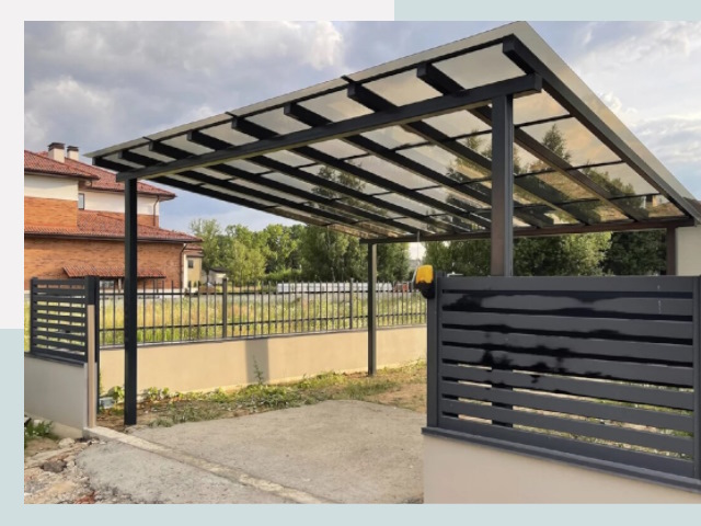 Металлические навесы в Альметьевск от 623 руб. за м²