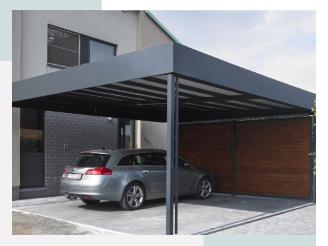 Металлические навесы в Альметьевске