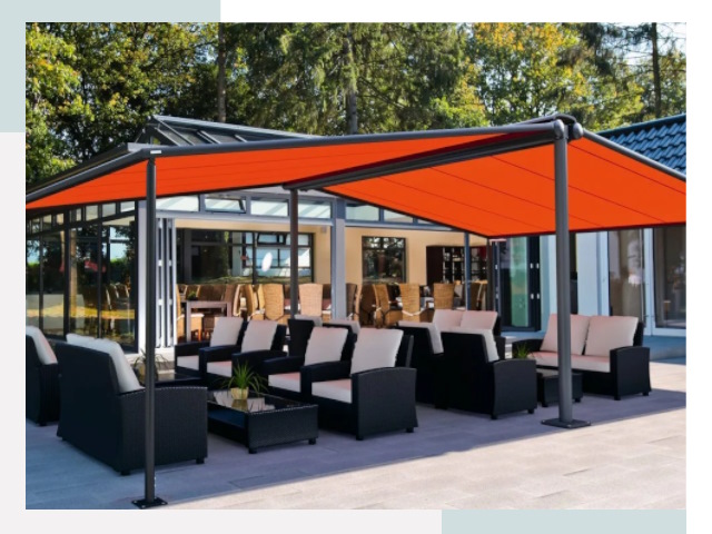 Навесы для кафе и ресторанов в Альметьевске