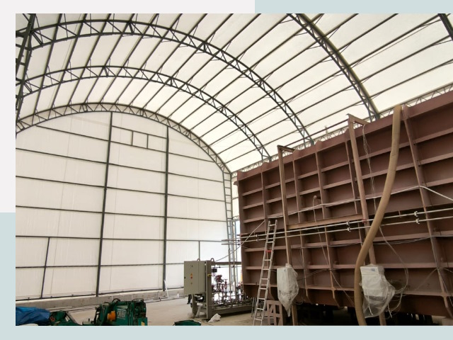 Оснащение ангаров в Альметьевске от 623 руб. - Надежно и быстро