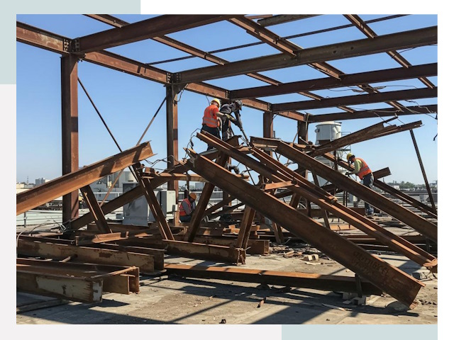 Демонтаж металлоконструкций в Альметьевске от 623 руб.