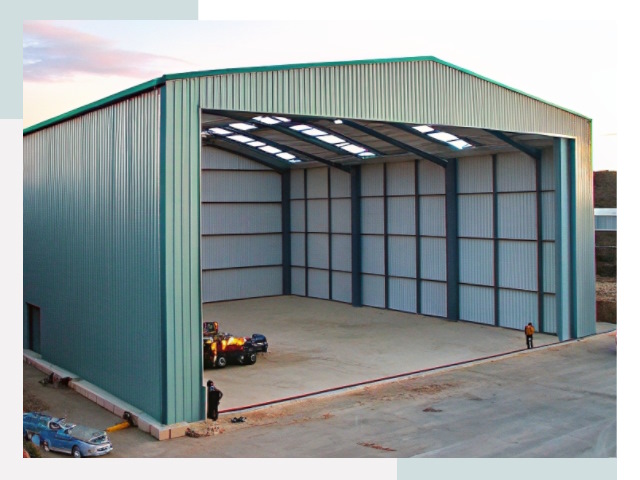 Строительство ангаров в Альметьевске