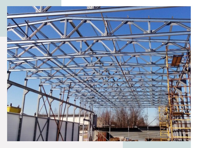 Металлокаркасы для складов в Альметьевске